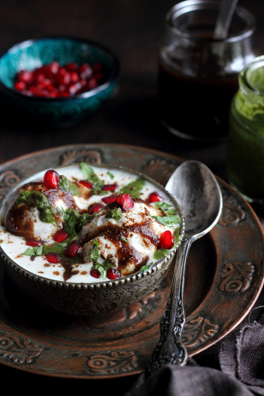DAHI BHALLE – दही भल्ले (Lentil Fritters in Yogurt)