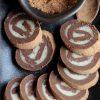 NO BAKE PINWHEEL COOKIES (Coconut Filled Chocolate Roll)