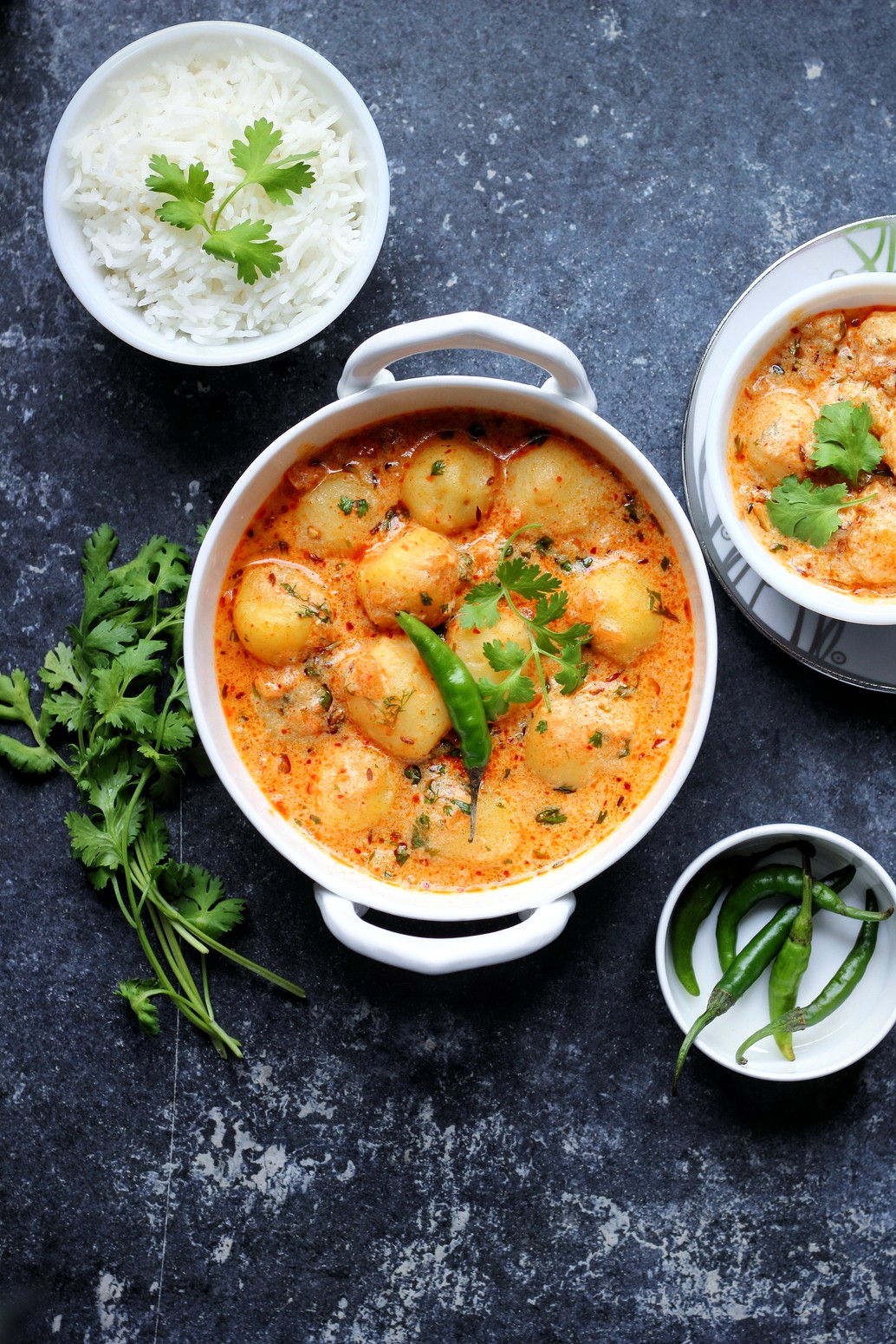TADKA DAHI ALOO – तड़का दही आलू (Tempered Potato Yogurt Curry)