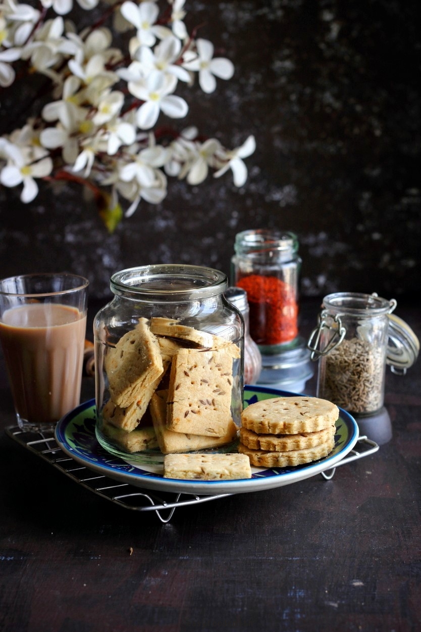 JEERA BISCUIT – जीरा बिस्कुट (Cumin Seed Shortbread Cookies)